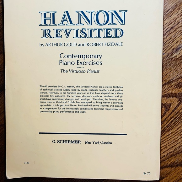 Piano music book finger exercises - Picture 2 of 7